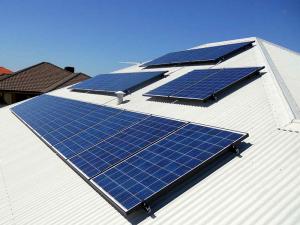 Sistema de montagem de telhado de zinco fotovoltaico Suportes para painéis solares