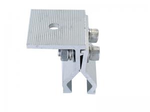 Kit de grampo solar para costura de telhado para montagem em telhado de metal