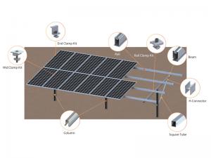 SolFirsTech ESTACA DE PILOTAGEM MONTADA NO SOLO
