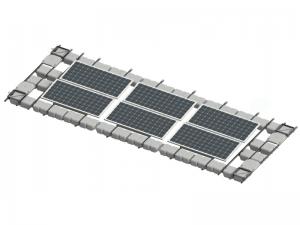 Montagem Solar Flutuante