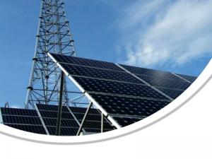 Estação base de telecomunicações fotovoltaicas