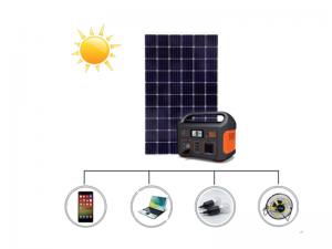 Sistema fotovoltaico portátil