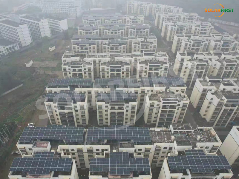 Projeto de usina elétrica de telhado de Guangxi de 300 MWp
