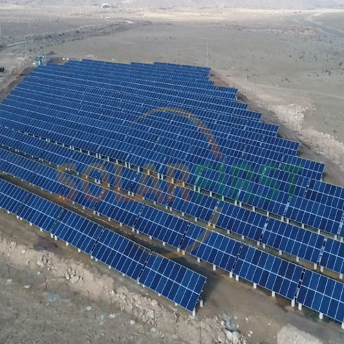 Projeto de montagem de energia solar terrestre de 1,5 MW na Armênia em 2019