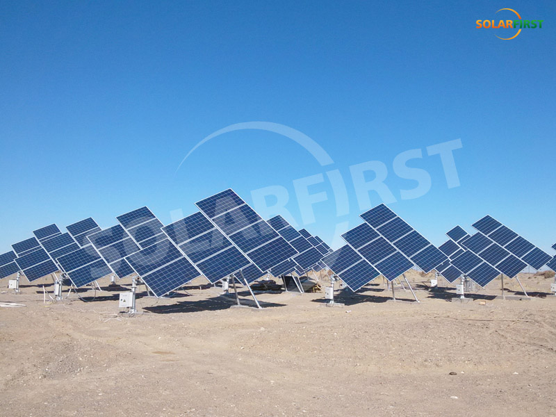 Projeto de rastreador de inclinação Gansu 180KW