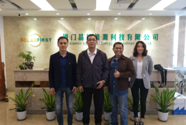 Clientes da Indonésia visitam nossa empresa para cooperação comercial