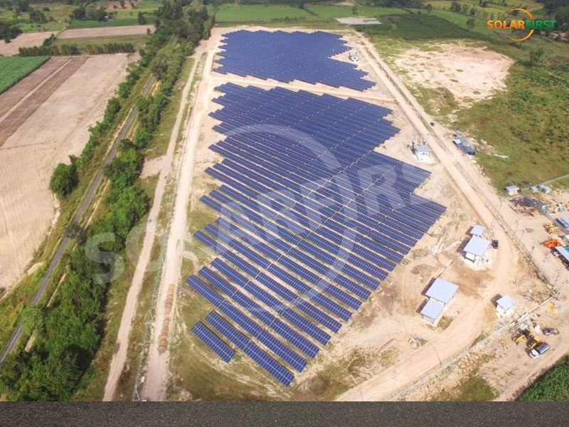 Projeto de suporte terrestre de 7MWp do Japão