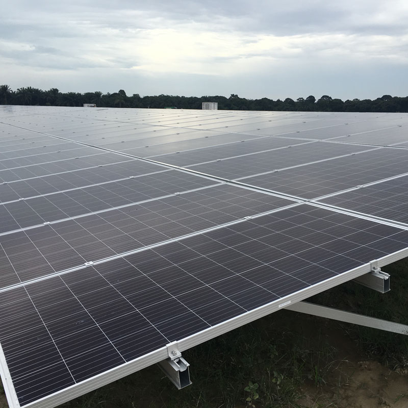 Projeto de instalação de estacas no solo de 13 MW na Malásia em 2019