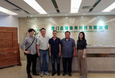 Cliente coreano nos visita para discutir sobre cooperação