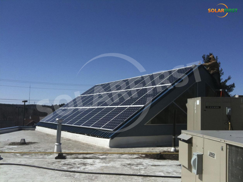 Série de sistemas de montagem solar em telhados - Grampos de metal