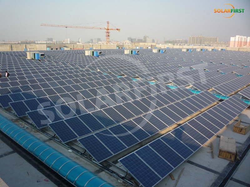 Projeto de telhado de suporte fixo de 2,8 MW em Fujian Quanzhou