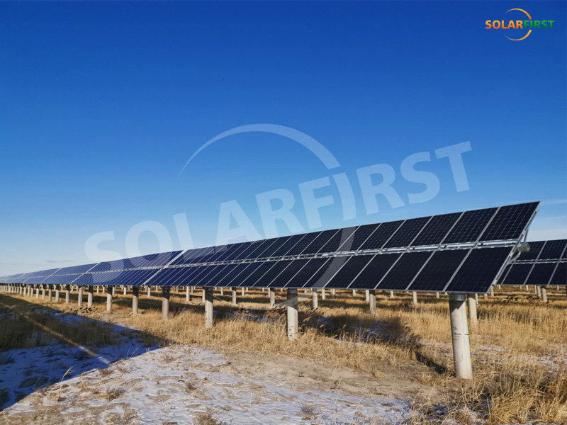 Projeto de rastreamento de eixo único plano de Zhangbei 38,5 MW