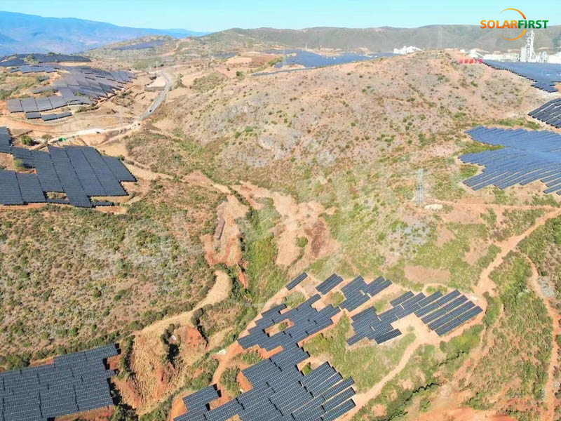 Projeto de Estação Fotovoltaica Terrestre de Yunnan de 60 MWp