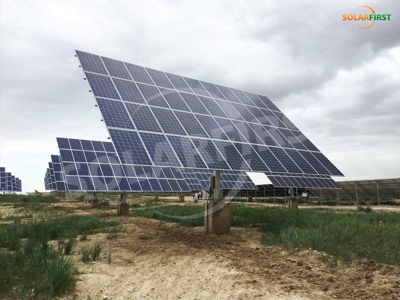 Projeto de rastreamento de eixo duplo Shanxi Datong de 1,5 MW