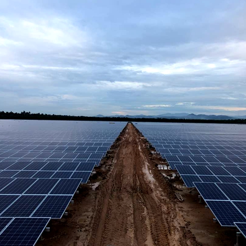 Projeto terrestre de 36,9 MW localizado na Malásia em 2017