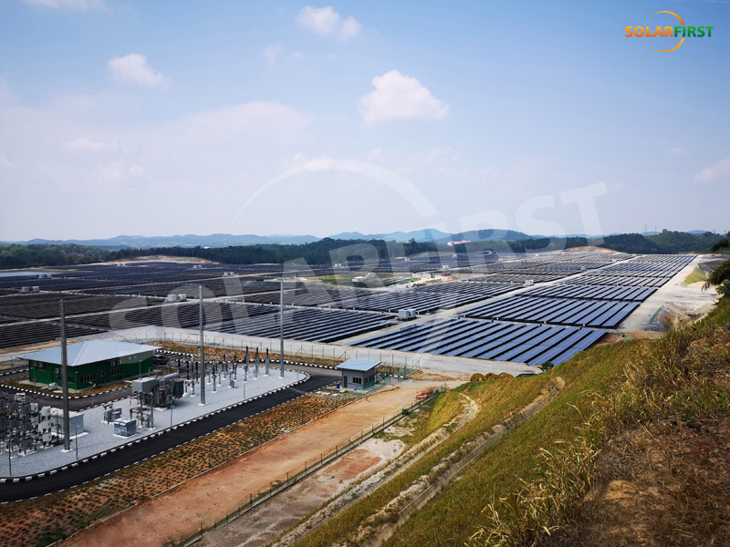Projeto de Usina Terrestre de 60 MWp na Malásia