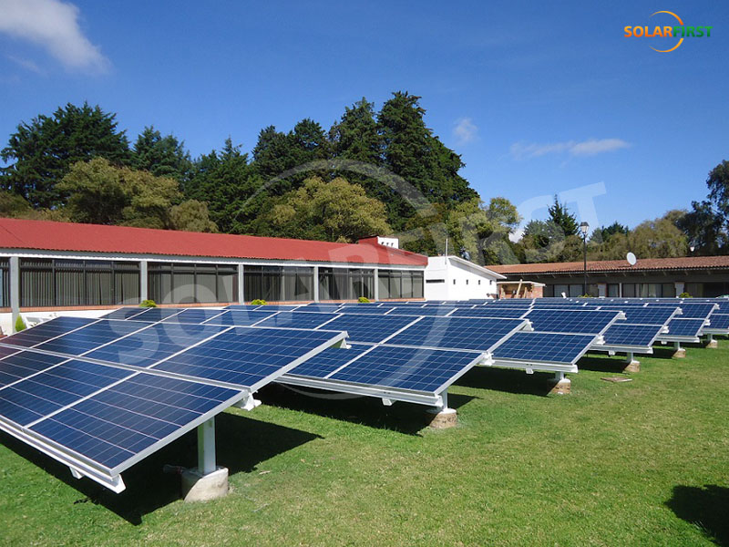 Projeto de suporte de coluna única de 230 kW na Austrália