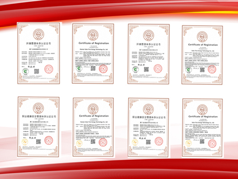 Parabéns a duas subempresas do grupo SolFirsTech por obterem as certificações ISO 14001 e ISO 45001 em meados de maio!