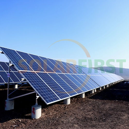 Projeto de montagem solar terrestre de 1 MW na Armênia 2019