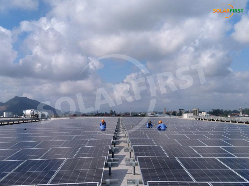 Projeto de Usina Elétrica de 2MWp no Telhado do Vietnã