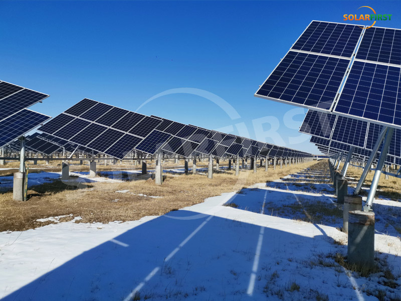 Projeto de rastreador inclinado Hebei Zhangbei 25MW