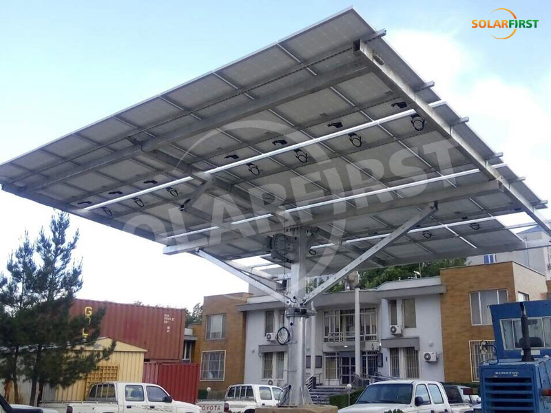 Projeto de rastreamento de eixo duplo de 360 kW no Afeganistão