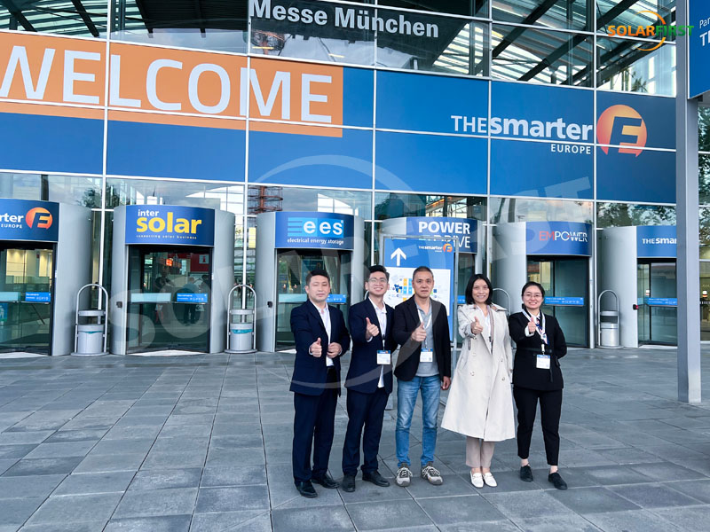Exposição da SolFirsTech na Intersolar Europe tem uma conclusão bem-sucedida