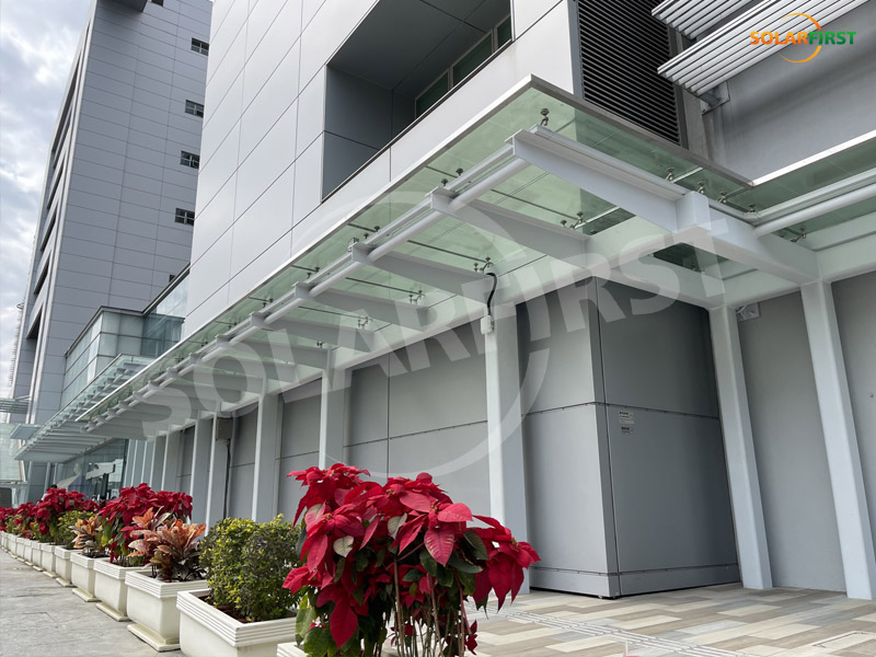 Projeto de cobertura de 100 kWp da sede do Departamento de Serviços Elétricos e Mecânicos em Kowloon, Hong Kong