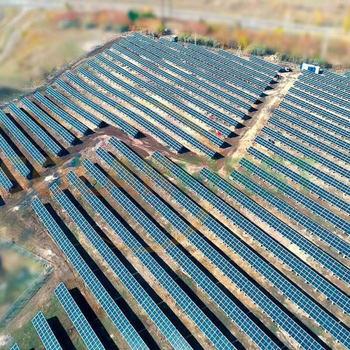 Projeto de montagem solar terrestre de 2 MW na Armênia 2019