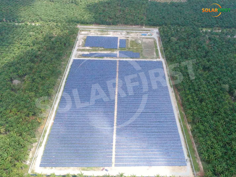 Projeto de Usina Terrestre de 6,8 MWp na Malásia