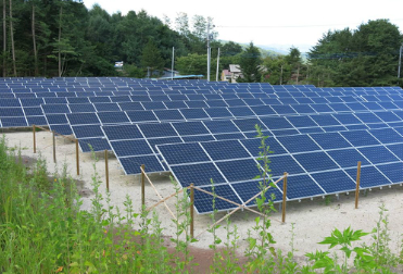 Projeto de montagem solar em liga de alumínio de 1320 kW em construção