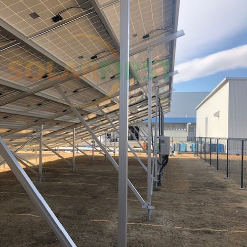 Projeto de suporte de múltiplos estágios de aterramento de 89 kW no Japão em 2019